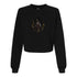 BELLA CANVAS WOMEN'S CROPPED FLEECE PULLOVER 7505