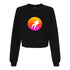 BELLA CANVAS WOMEN'S CROPPED FLEECE PULLOVER 7505