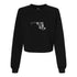 BELLA CANVAS WOMEN'S CROPPED FLEECE PULLOVER 7505