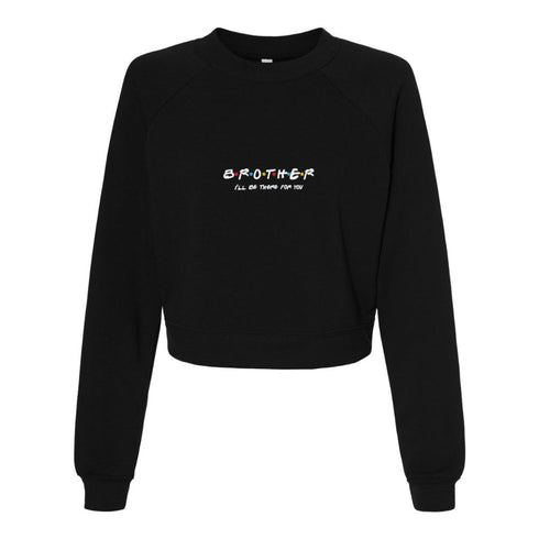 BELLA CANVAS WOMEN'S CROPPED FLEECE PULLOVER 7505