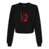 BELLA CANVAS WOMEN'S CROPPED FLEECE PULLOVER 7505