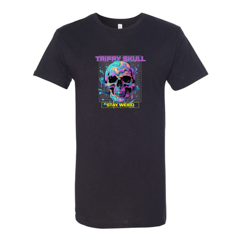 BELLA CANVAS MEN'S LONG BODY URBAN TEE 3006 Trippy Skull