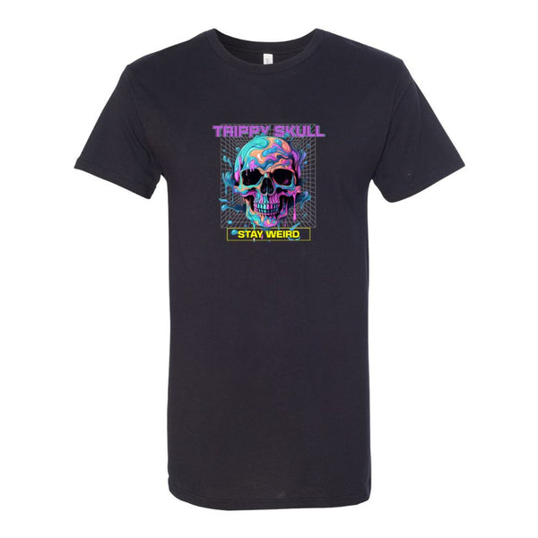 BELLA CANVAS MEN'S LONG BODY URBAN TEE 3006 Trippy Skull