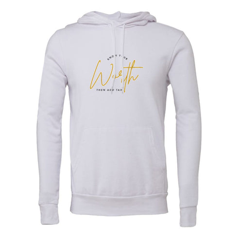 KNON YOUR WORTH THEN ADD TAXI Bella canvas hoodie 3719