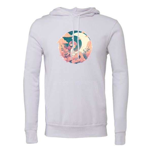 The Girl in the Moonlight Bella canvas hoodie 3719