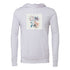 Watercolor Flower Bella canvas hoodie 3719