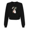 BELLA CANVAS WOMEN'S CROPPED FLEECE PULLOVER 7505