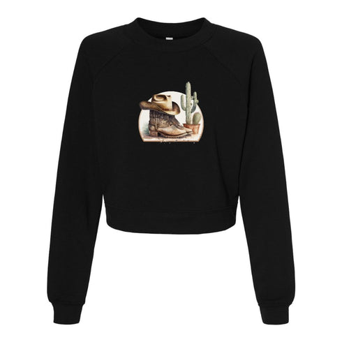 Cowboy style Bella canvas hoodie 7505