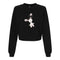 BELLA CANVAS WOMEN'S CROPPED FLEECE PULLOVER 7505