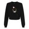 BELLA CANVAS WOMEN'S CROPPED FLEECE PULLOVER 7505