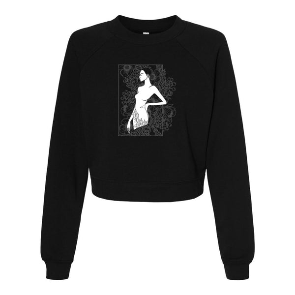 Portrait Black and white Bella canvas hoodie 7505