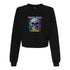 Trippy Skull Bella canvas hoodie 7505