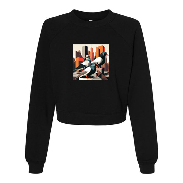 Geometric Pigeons Bella canvas hoodie 7505