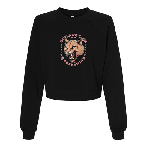 OUTLAWS CLUB BORN TO WIN Bella canvas hoodie 7505