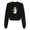 BELLA CANVAS WOMEN'S CROPPED FLEECE PULLOVER 7505