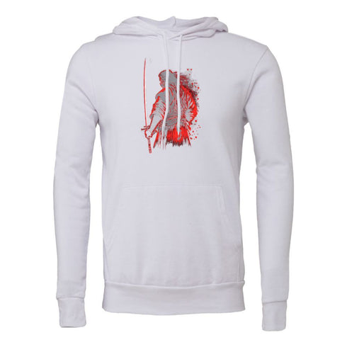 Ancient Silhouette Samurai Bella canvas hoodie 3719