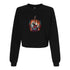 Flaming guitar Bella canvas hoodie 7505