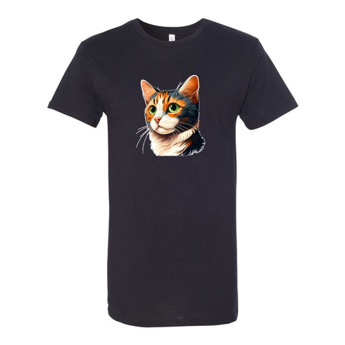 BELLA CANVAS MEN'S LONG BODY URBAN TEE 3006 Cyprus or Cypriot cat isolated on white