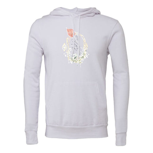 Flowers in the hand Bella canvas hoodie 3719