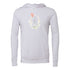 Flowers in the hand Bella canvas hoodie 3719
