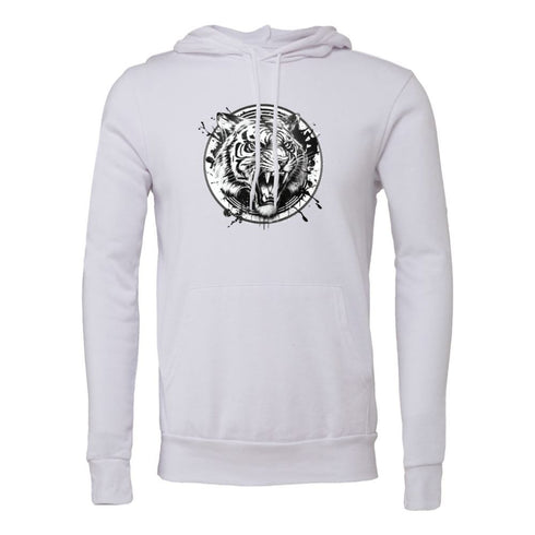 Tiger head symbol Bella canvas hoodie 3719