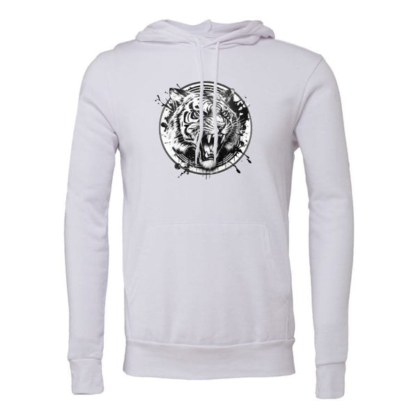 Tiger head symbol Bella canvas hoodie 3719