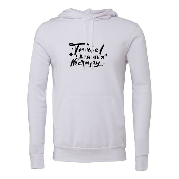 travel is my therapy Bella canvas hoodie 3719