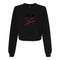 BELLA CANVAS WOMEN'S CROPPED FLEECE PULLOVER 7505