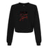 BELLA CANVAS WOMEN'S CROPPED FLEECE PULLOVER 7505