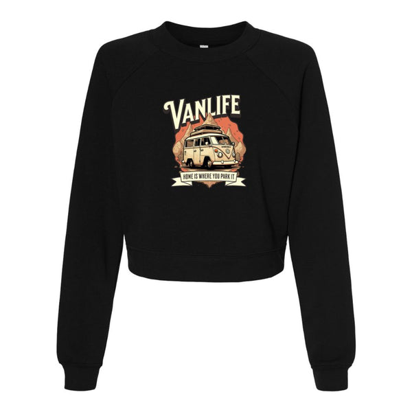 VANLIFE HOME IS WHERE YOU PARK IT Bella canvas hoodie 7505