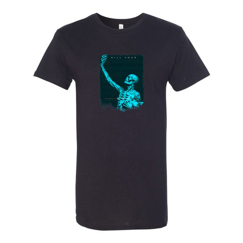 BELLA CANVAS MEN'S LONG BODY URBAN TEE 3006 Human skeleton kill your