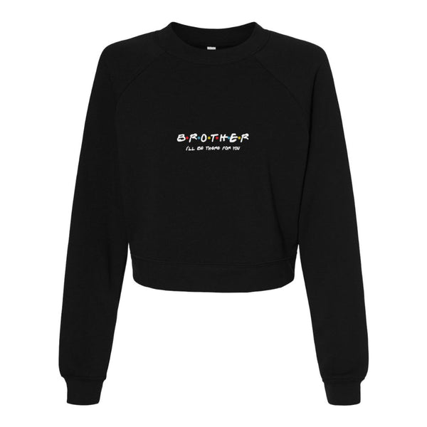 BELLA CANVAS WOMEN'S CROPPED FLEECE PULLOVER 7505