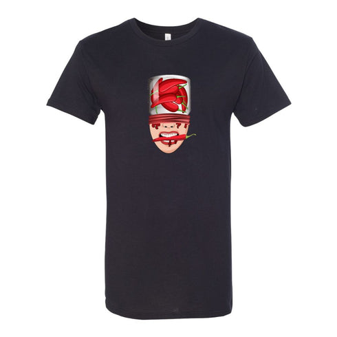 BELLA CANVAS MEN'S LONG BODY URBAN TEE 3006 Cartoon chili peppers abstract painting