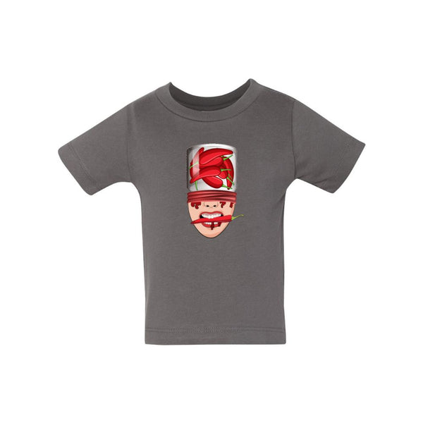 BELLA CANVAS BABY JERSEY TEE 3001B Cartoon chili peppers abstract painting