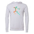 Standing Archer Bella canvas hoodie 3719