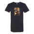 BELLA CANVAS MEN'S LONG BODY URBAN TEE 3006 Kung Fu Samurai Cat