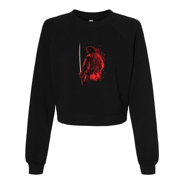 BELLA CANVAS WOMEN'S CROPPED FLEECE PULLOVER 7505