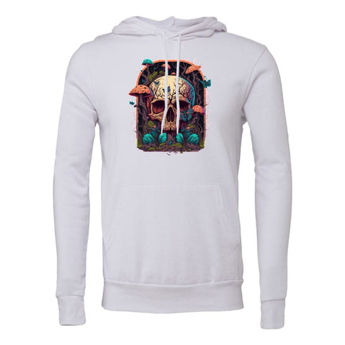 Skeleton Love and Flowers . Days Gone By Bella canvas hoodie 3719
