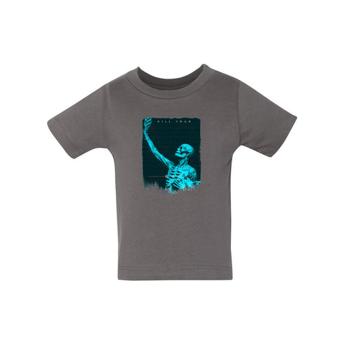 BELLA CANVAS BABY JERSEY TEE 3001B Human skeleton kill your