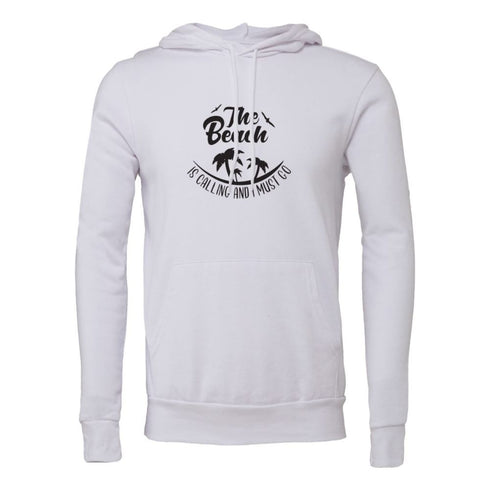 The Beach is Calling and I Must Go Bella canvas hoodie 3719