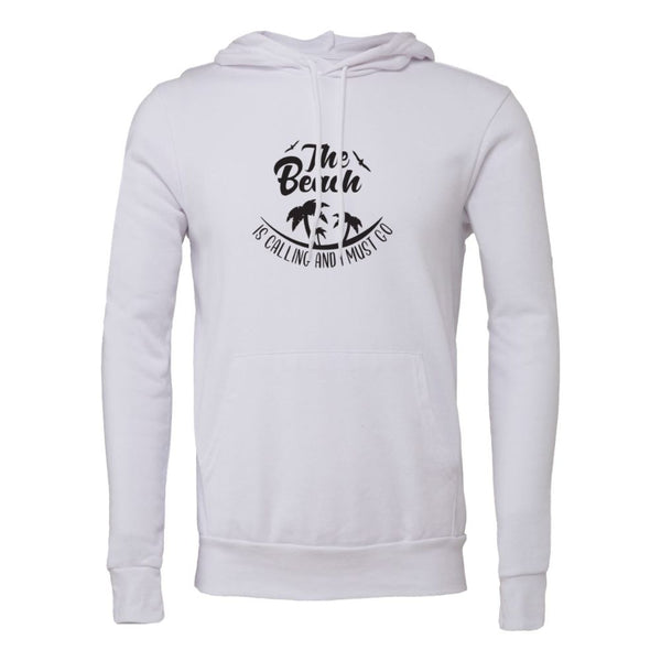 The Beach is Calling and I Must Go Bella canvas hoodie 3719