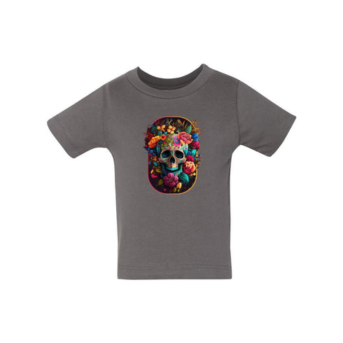 BELLA CANVAS BABY JERSEY TEE 3001B Skeleton Love and Flowers . Days Gone By