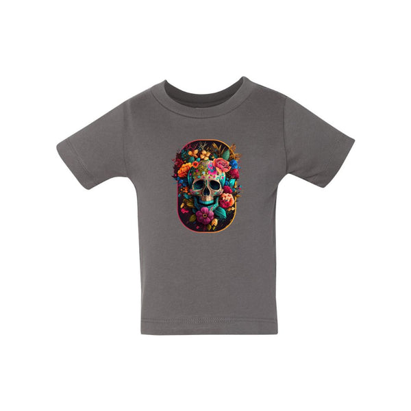 BELLA CANVAS BABY JERSEY TEE 3001B Skeleton Love and Flowers . Days Gone By