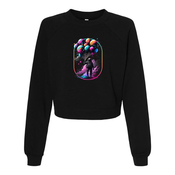 Balloons and Astronauts Bella canvas hoodie 7505