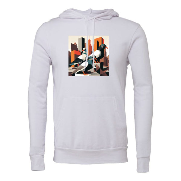 Pigeon Geometry Bella canvas hoodie 3719