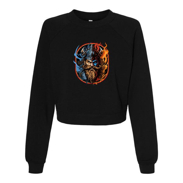 Viking head Bella canvas hoodie 7505