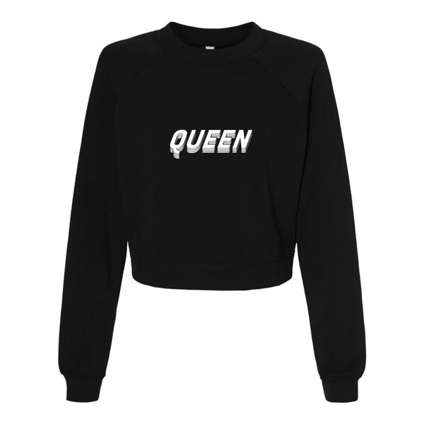BELLA CANVAS WOMEN'S CROPPED FLEECE PULLOVER 7505